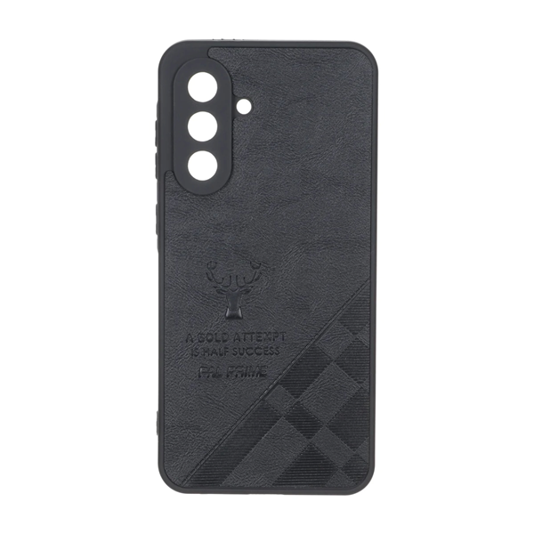 قاب طرح چرم گوزنی Pal Prime مدل Samsung Galaxy A56 / A36 - مشکی