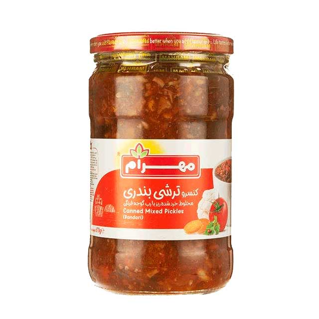 ترشی بندری مهرام 670 گرمی