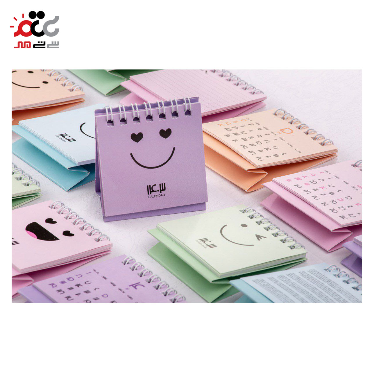 تقویم رومیزی 1403 طرح ایموجی