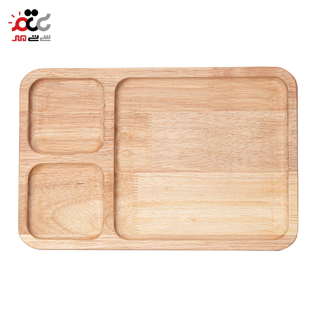 اردور خوری چوبی نایس وود مدل مستطیل طرح 3 خانه