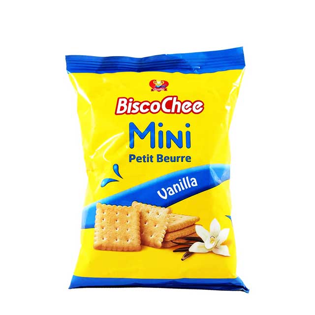 بیسکویت مینی پتی بور  وانیلی چی توز  55 گرمی