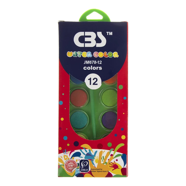 بهترین آبرنگ سی بی اس 12 عددی