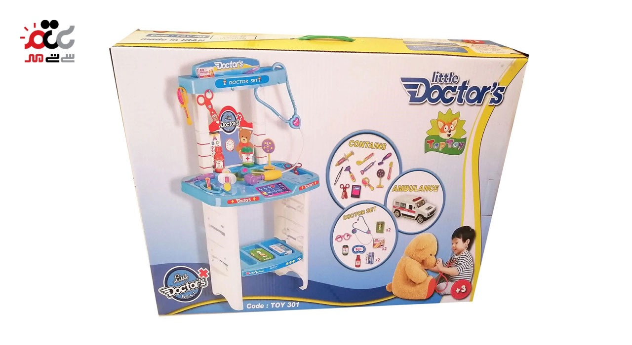 میز اسباب بازی تاپ توی مدل Little Doctor سایز بزرگ کد 301