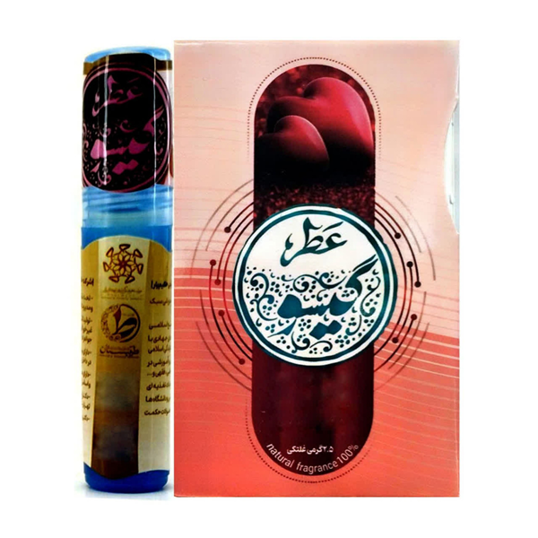 عطر جیبی طبیب مدل گیسو حجم 2.5 میلی لیتری