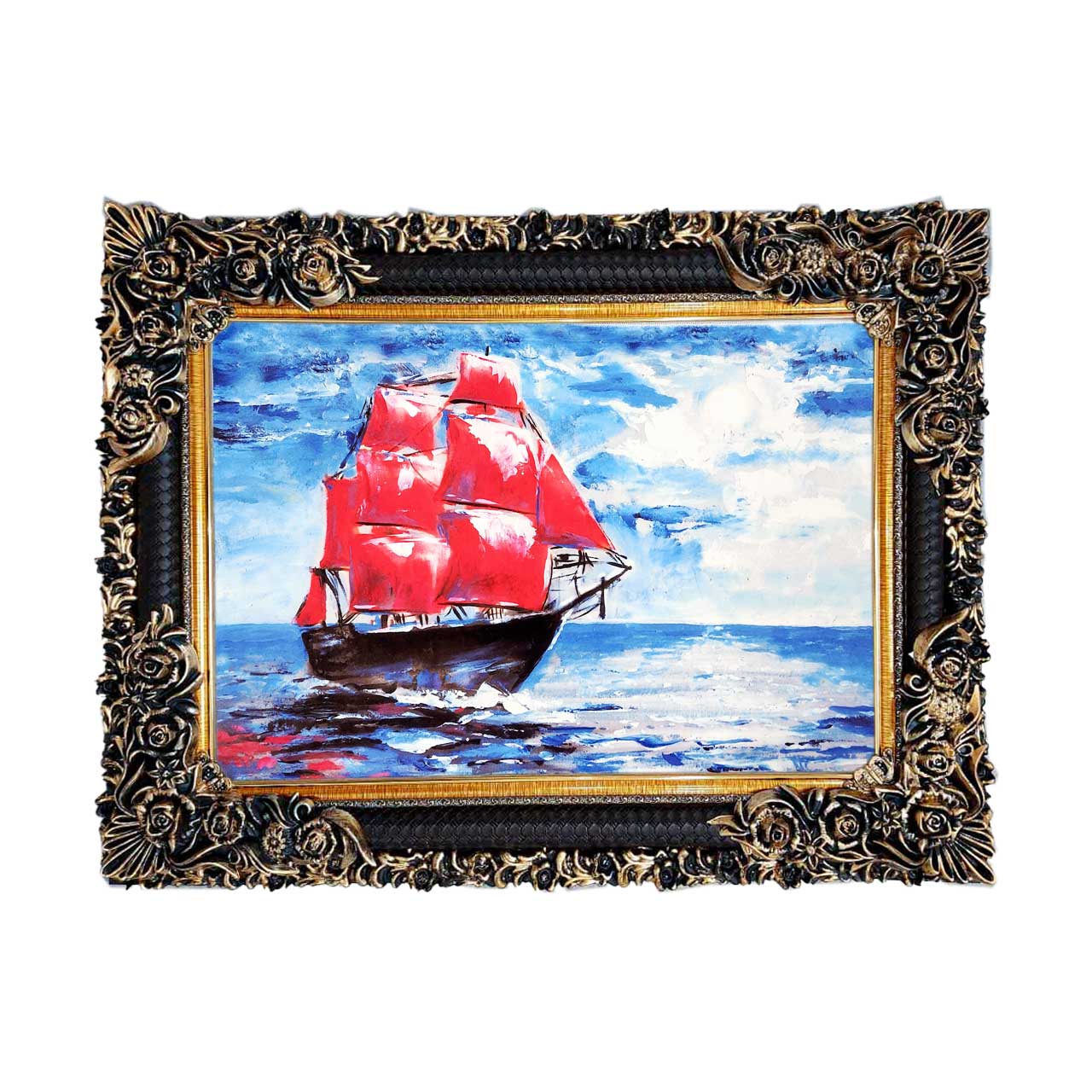 تابلو فرش با زیبا ترین قاب