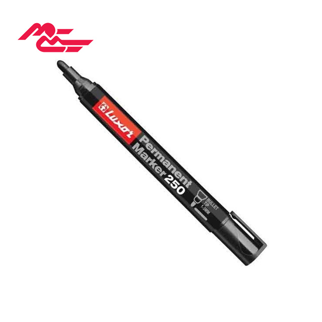 ماژیک معمولی لاکسر مدل سرگرد مشکی کد 250