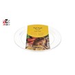 بشقاب یکبار مصرف شیشه ای شفاف پیکنیک مدل MR28 بسته 6 عددی