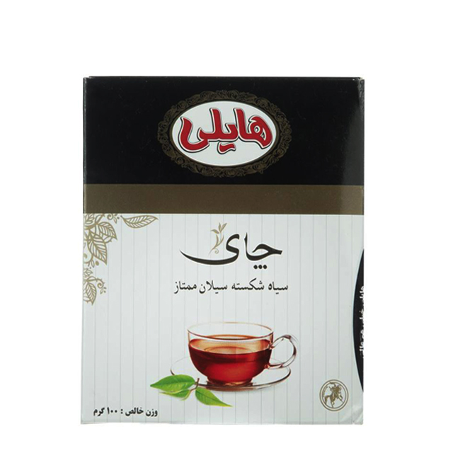 چای سیاه سیلان ممتاز هایلی 100 گرمی