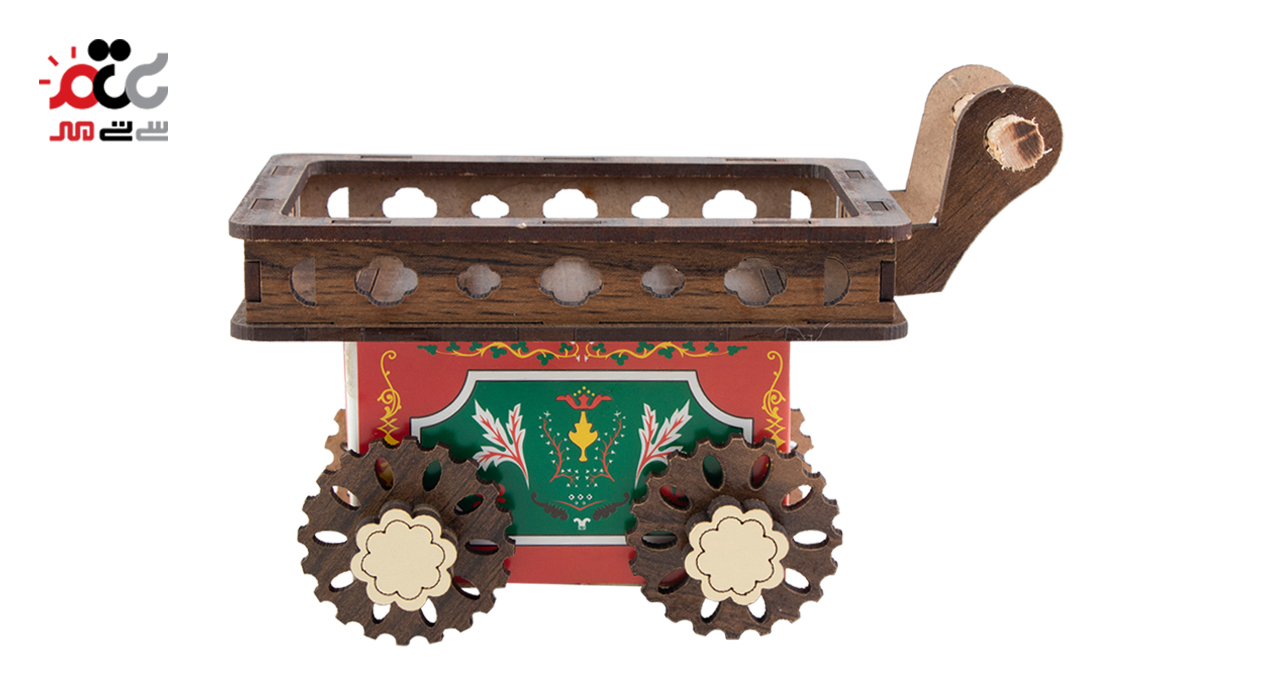 گاری دکوری مدل چوبی