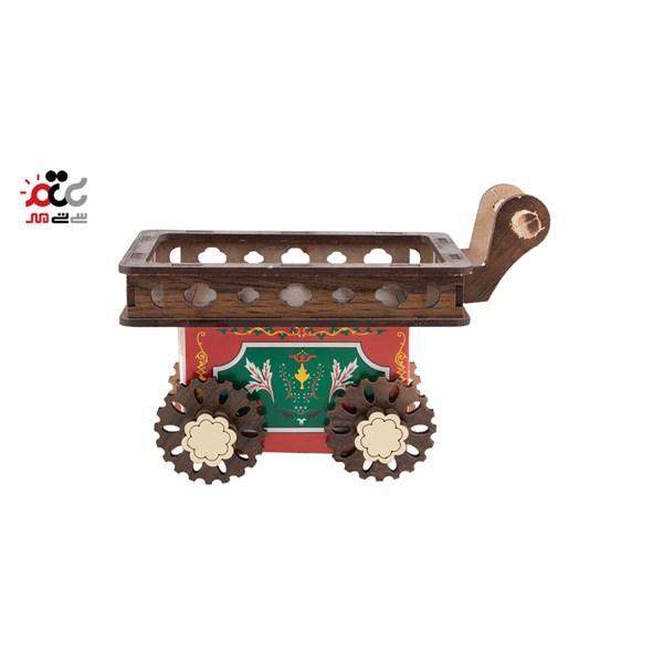 گاری دکوری مدل چوبی