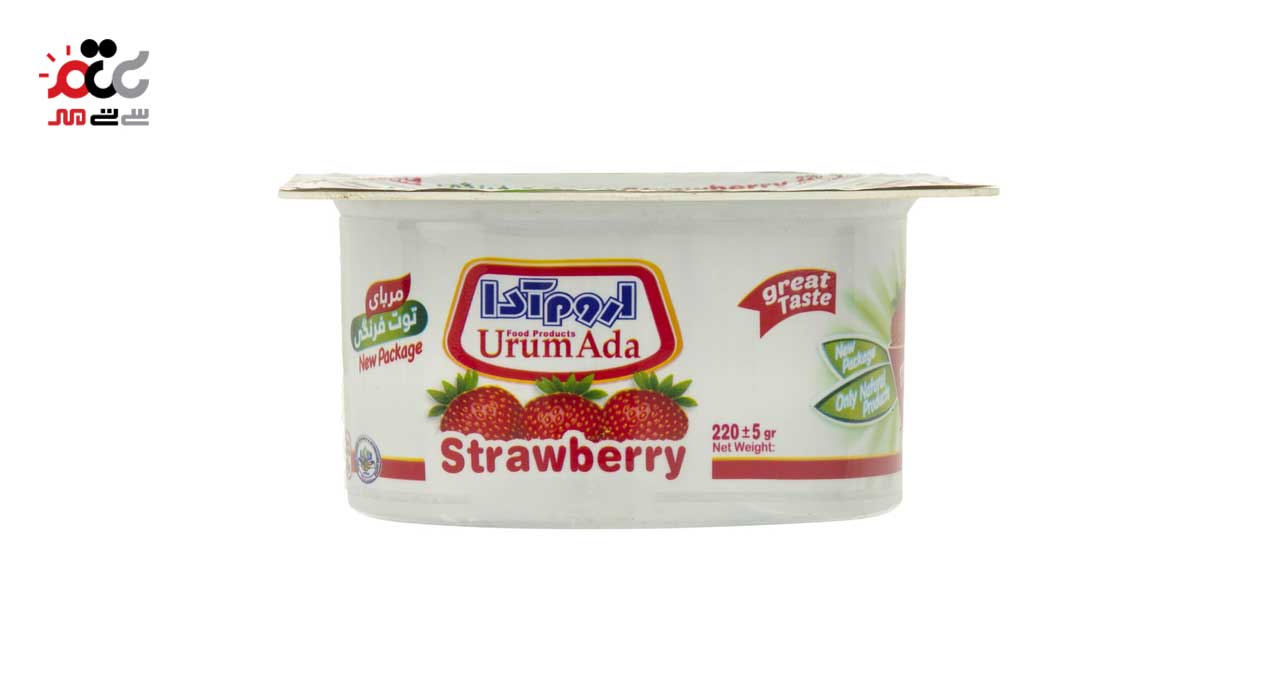 مربا توت فرنگی اروم آدا 220 گرمی