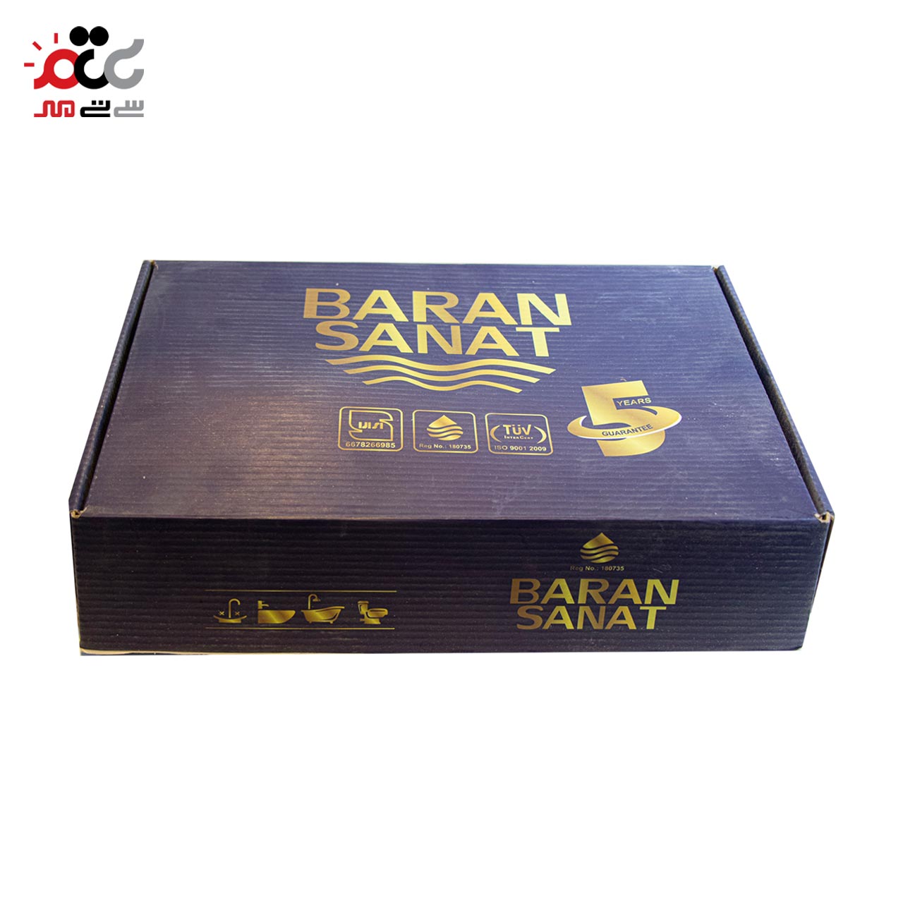 انواع شیر روشویی باران صنعت مدل کنزو