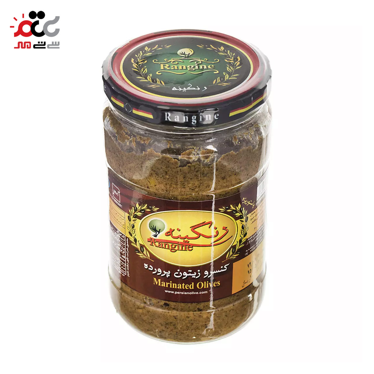 زیتون پرورده رنگینه 600 گرمی