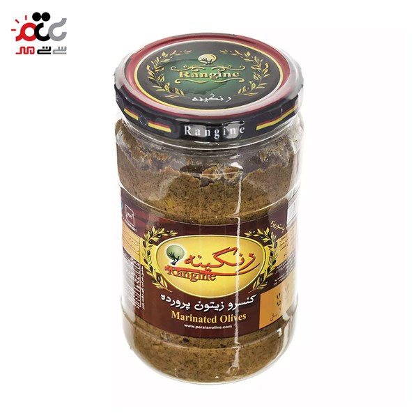 زیتون پرورده رنگینه 600 گرمی