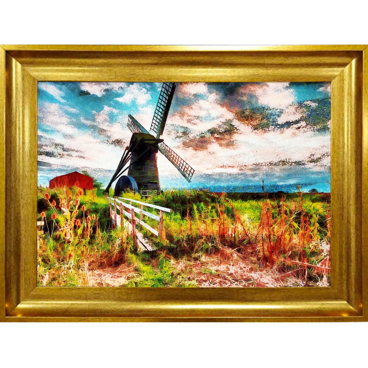 تابلو فرش با زیبا ترین قاب