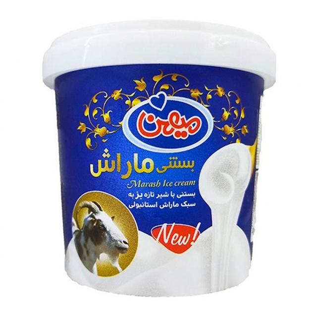 بستنی با شیر بز ماراش پاندا میهن 135 گرم