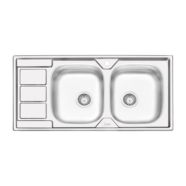 سینک توکار نیمه فانتزی ایلیا استیل مدل 4051