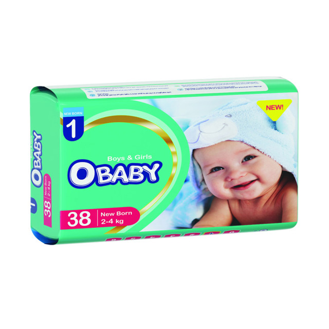 پوشک کودک او بیبی سایز نوزادی بسته 38 عددی