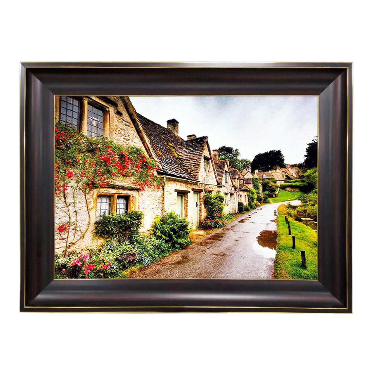 تابلو فرش چاپی طرح جاده کد 10002 سایز 60×40 سانتی متری