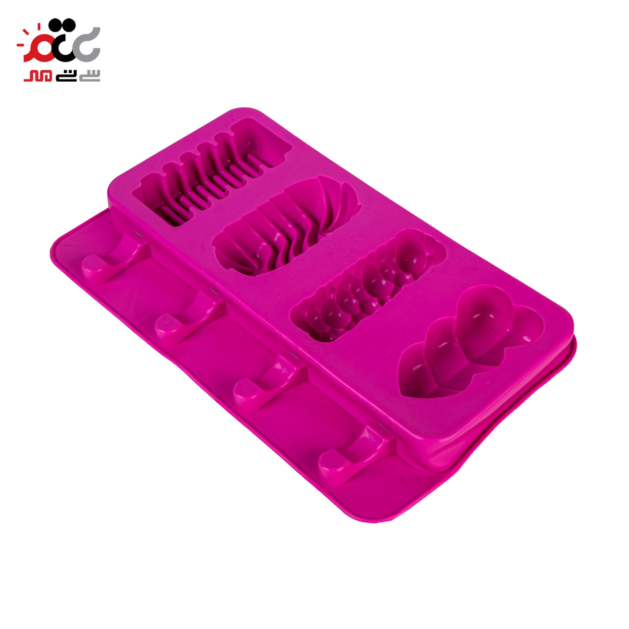 قالب سیلیکونی بستنی مدل مختلط 4 خانه