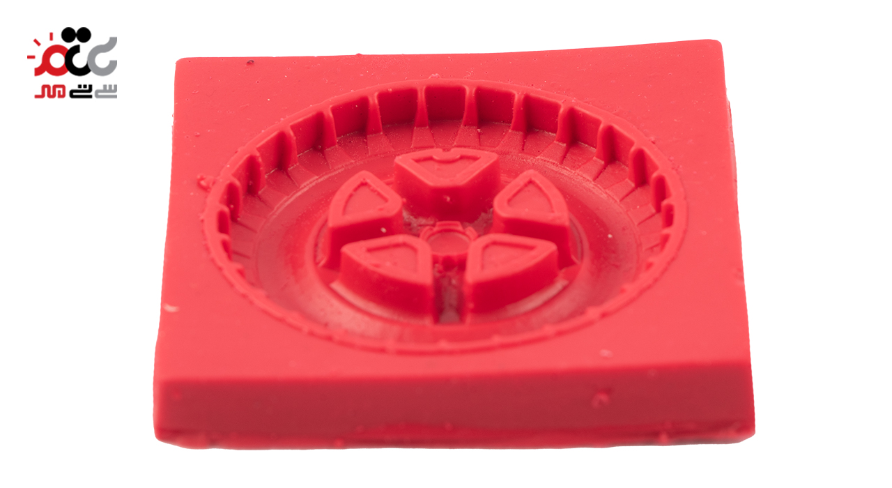 قالب مولد فوندانت سیلیکونی سورناپارت طرح چرخ ماشین کد 1140
