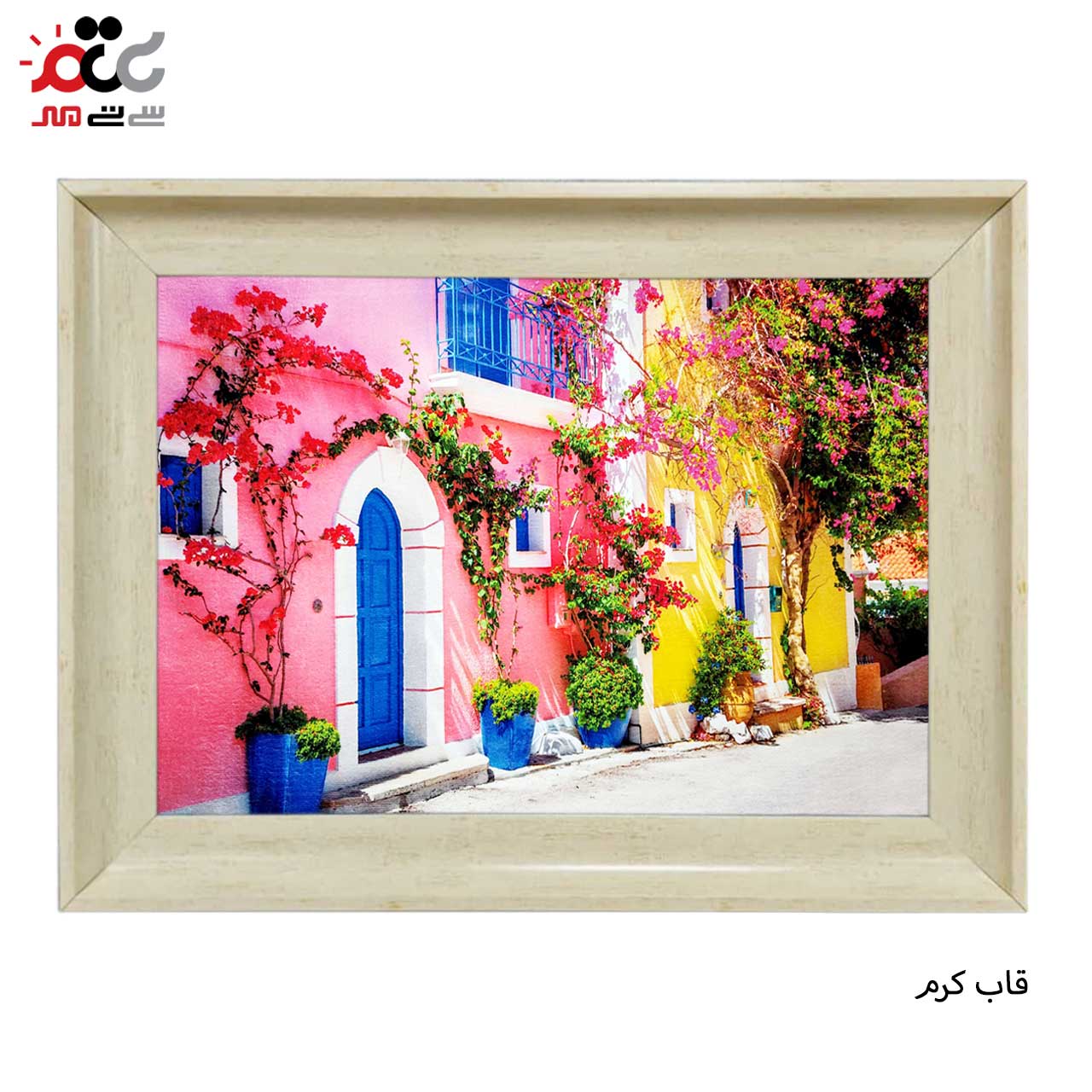 تابلو فرش طرح دار با قاب