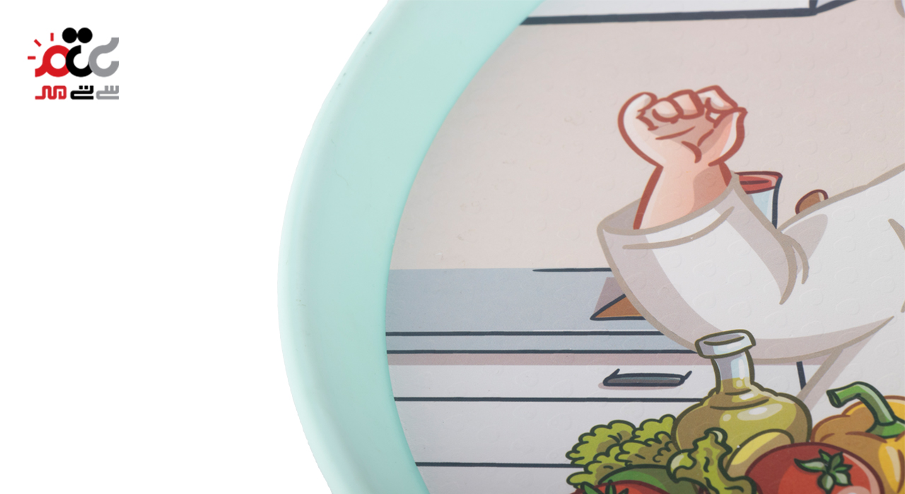 سینی پلاستیکی بونیتا طرح گل