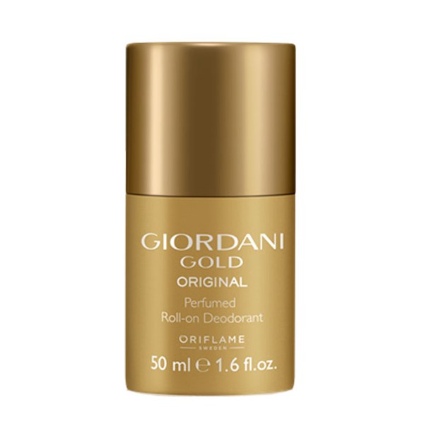 دئودورانت زنانه اوریفلیم مدل GIORDANI GOLD حجم 50 میلی لیتری