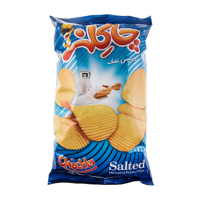 چیپس موجدار نمکی چاکلز 55 گرمی