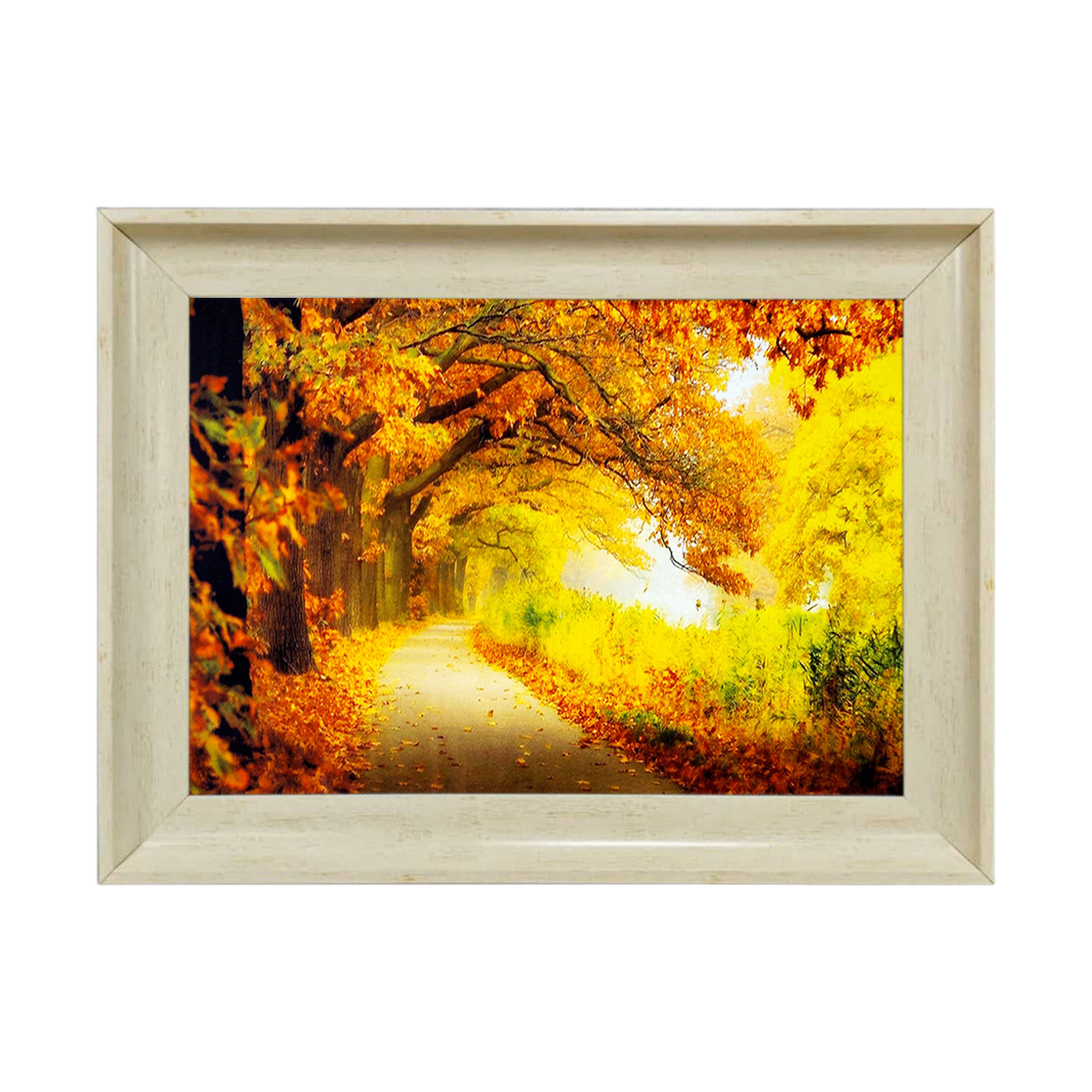 تابلو فرش چاپی طرح جاده کد 10131 سایز 50×35 سانتی متری