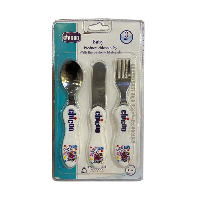 ست قاشق و چنگال و چاقو استیل چیکو کد 113