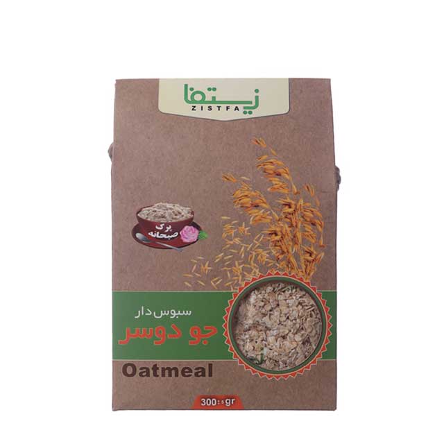 پرک جو دو سر صبحانه  زیستفا 300 گرمی