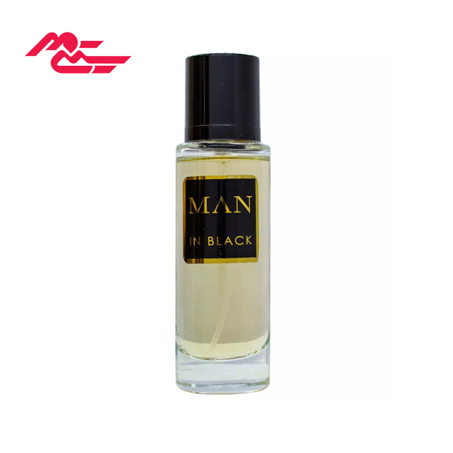 عطر جیبی مردانه پرستیژ مدل Bvlgari Man In Black حجم 35 میلی لیتری