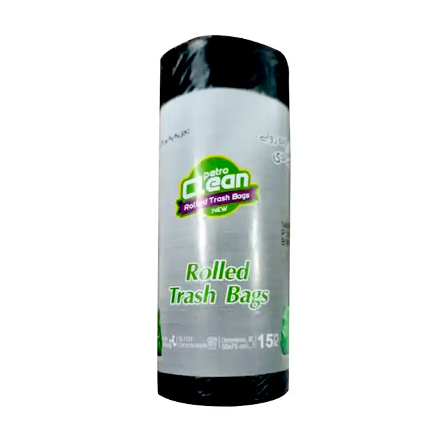 کیسه زباله تجزیه پذیر پتروکلین بسته 15 عددی