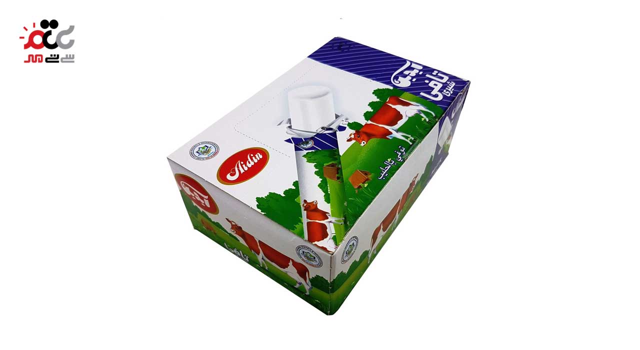 تافی بزرگ شیری آیدین مدل گاوی 470 گرمی