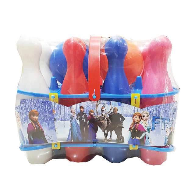 اسباب بازی بولینگ 6 عددی طرح Disney Frozen