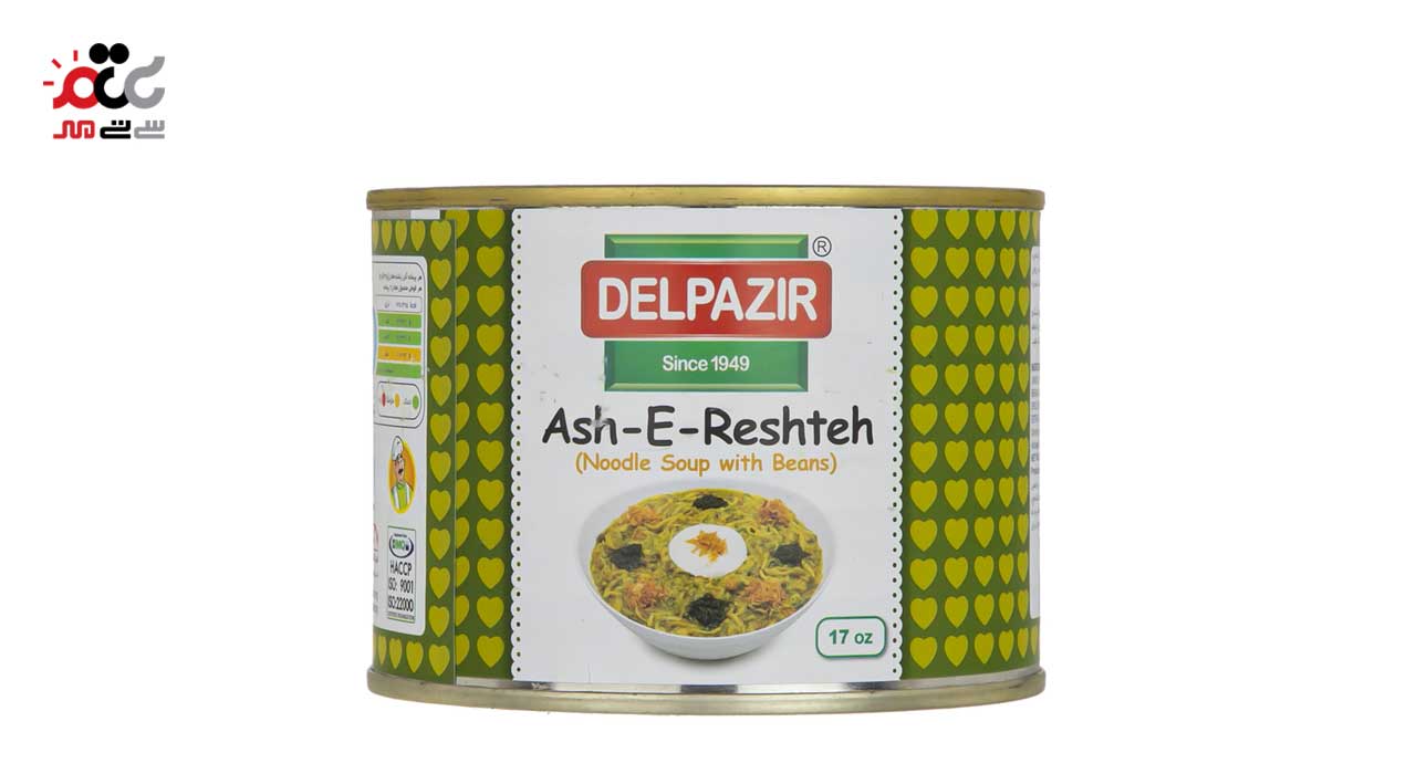 کنسرو آش رشته دلپذیر 482 گرمی