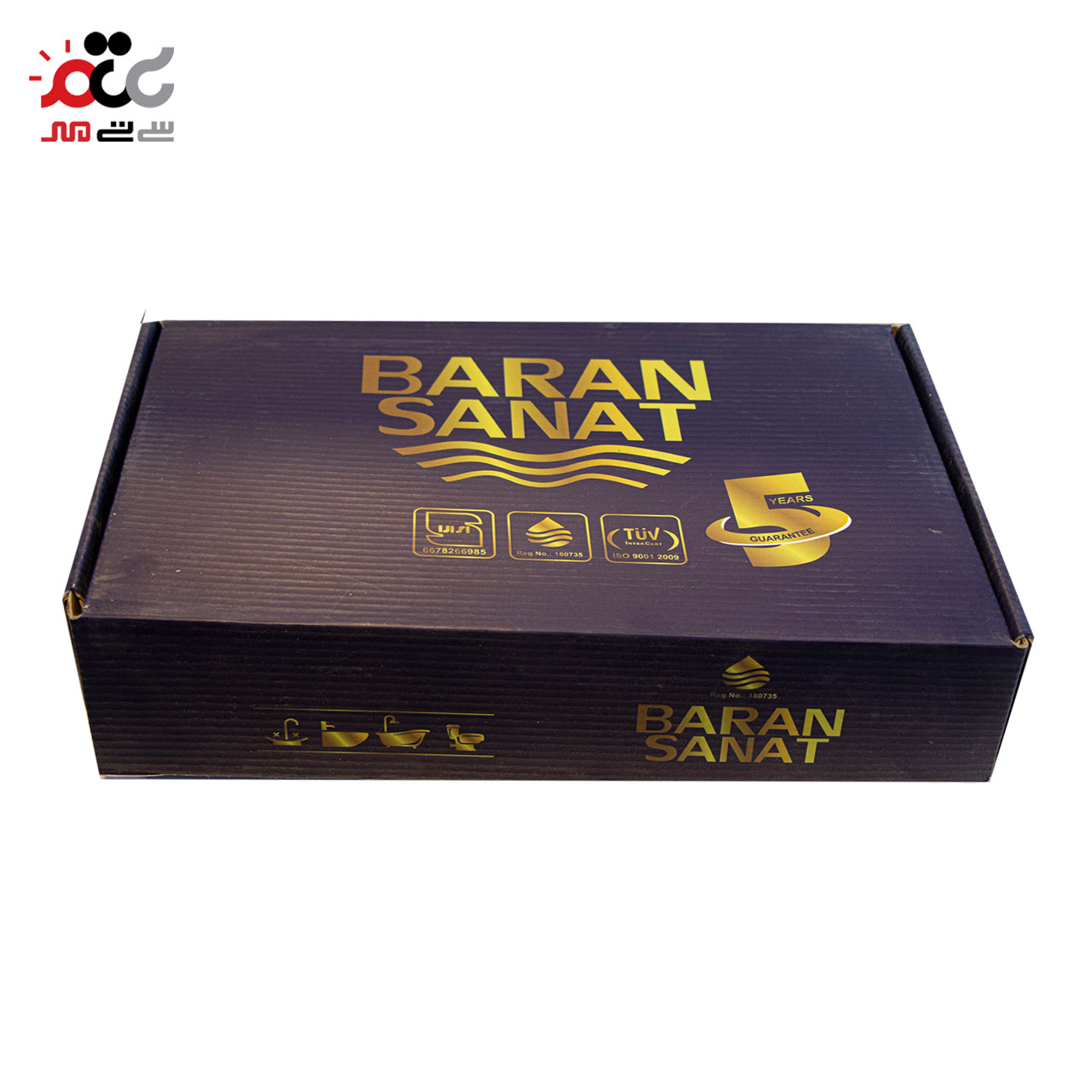 شیر روشویی باران صنعت مدل سارینا 