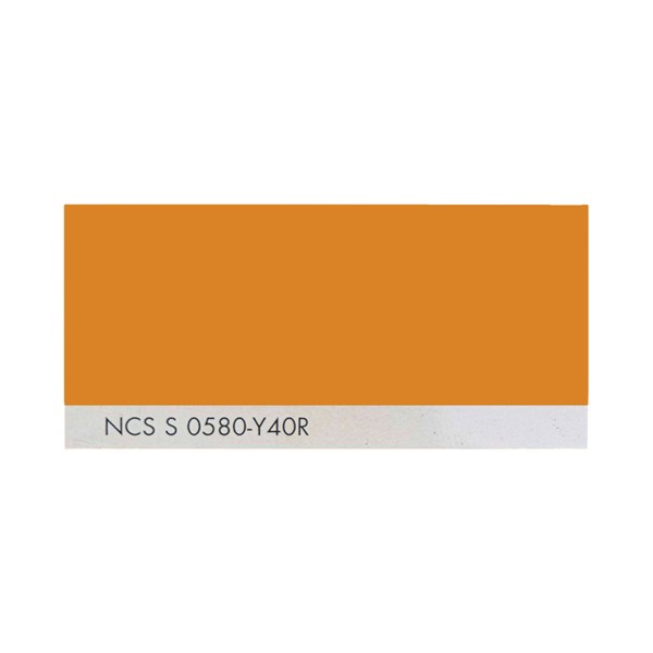 رنگ اکریلیک سفارشی ساندورا کد NCS S 0580-Y40R 1000 گرمی