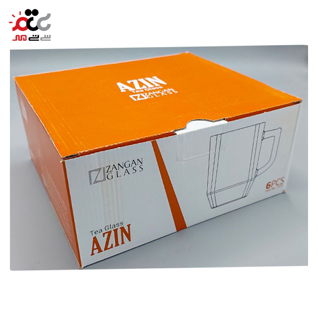 نیم لیوان دسته دار آذین زنگان