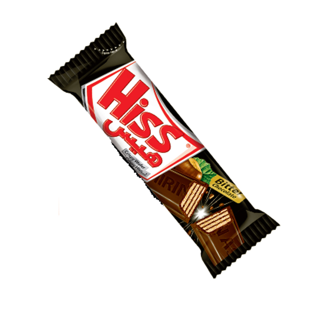 ویفر شکلاتی هیس شیرین عسل 21 گرمی