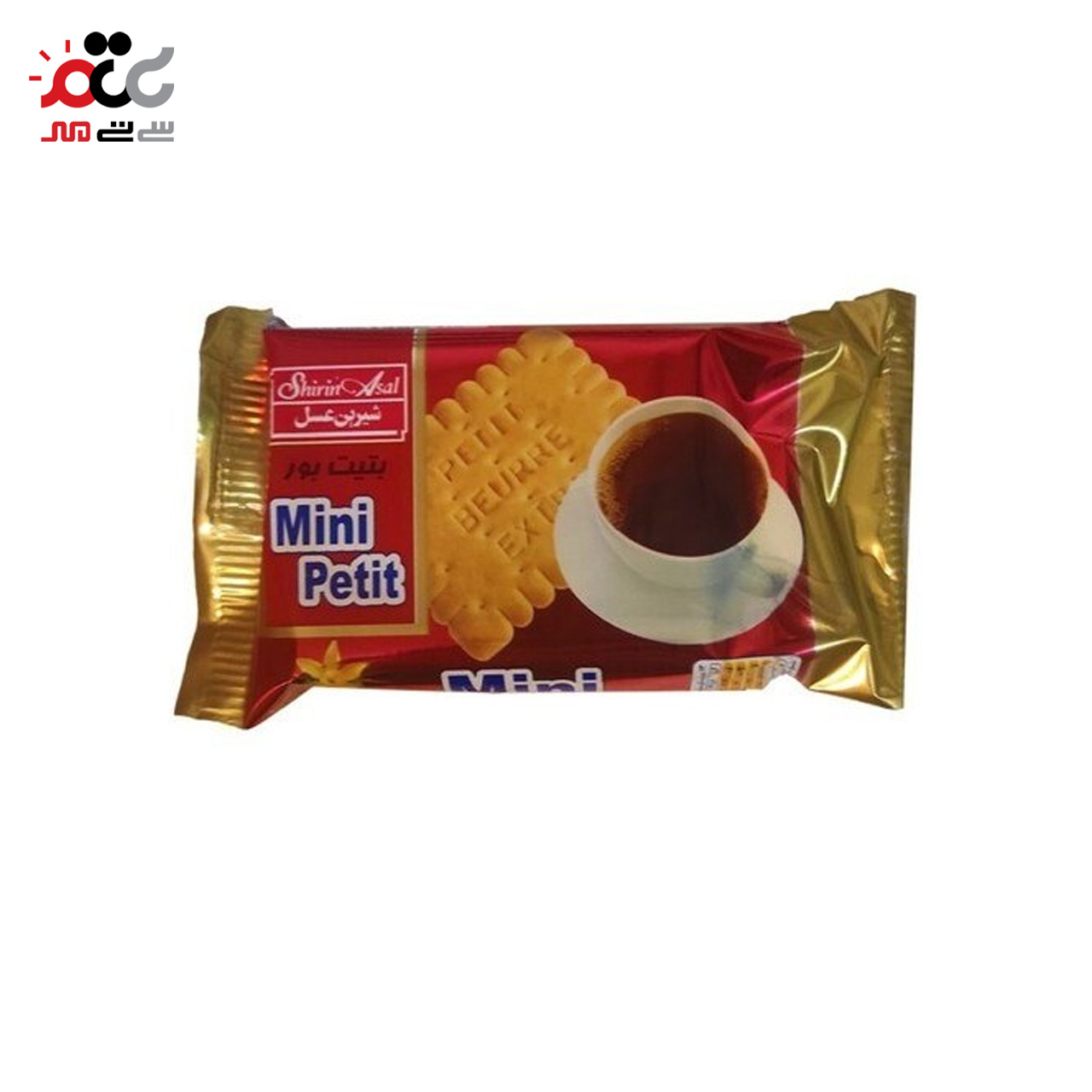 بیسکویت پتی بور شیری شیرین عسل 13 گرمی بسته 50 عددی