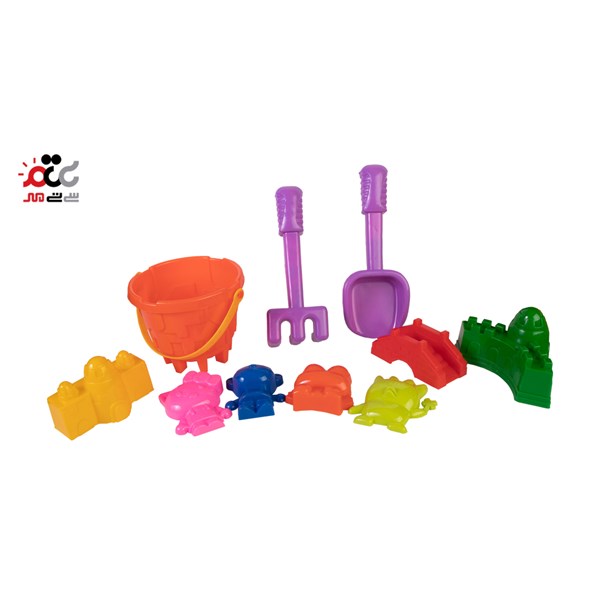 فرغون اسباب بازی ابزار دار کوچک زرین مدل E2