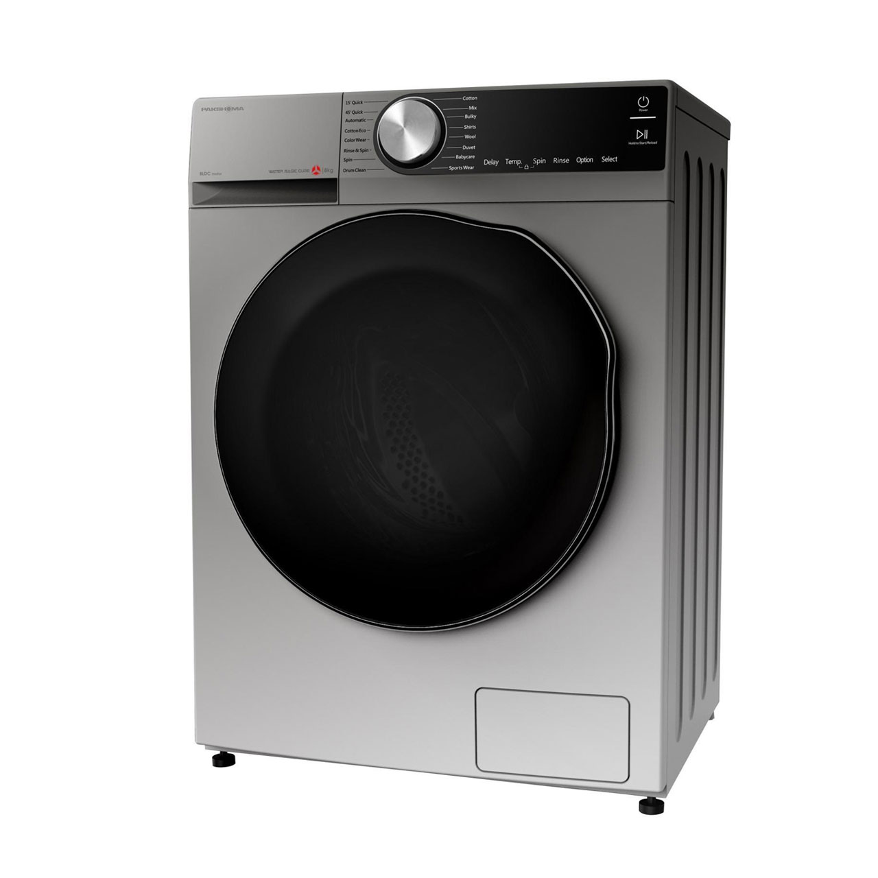 ماشین لباسشویی پاکشوما مدل TFB - 86407 ST ظرفیت 8 کیلوگرم