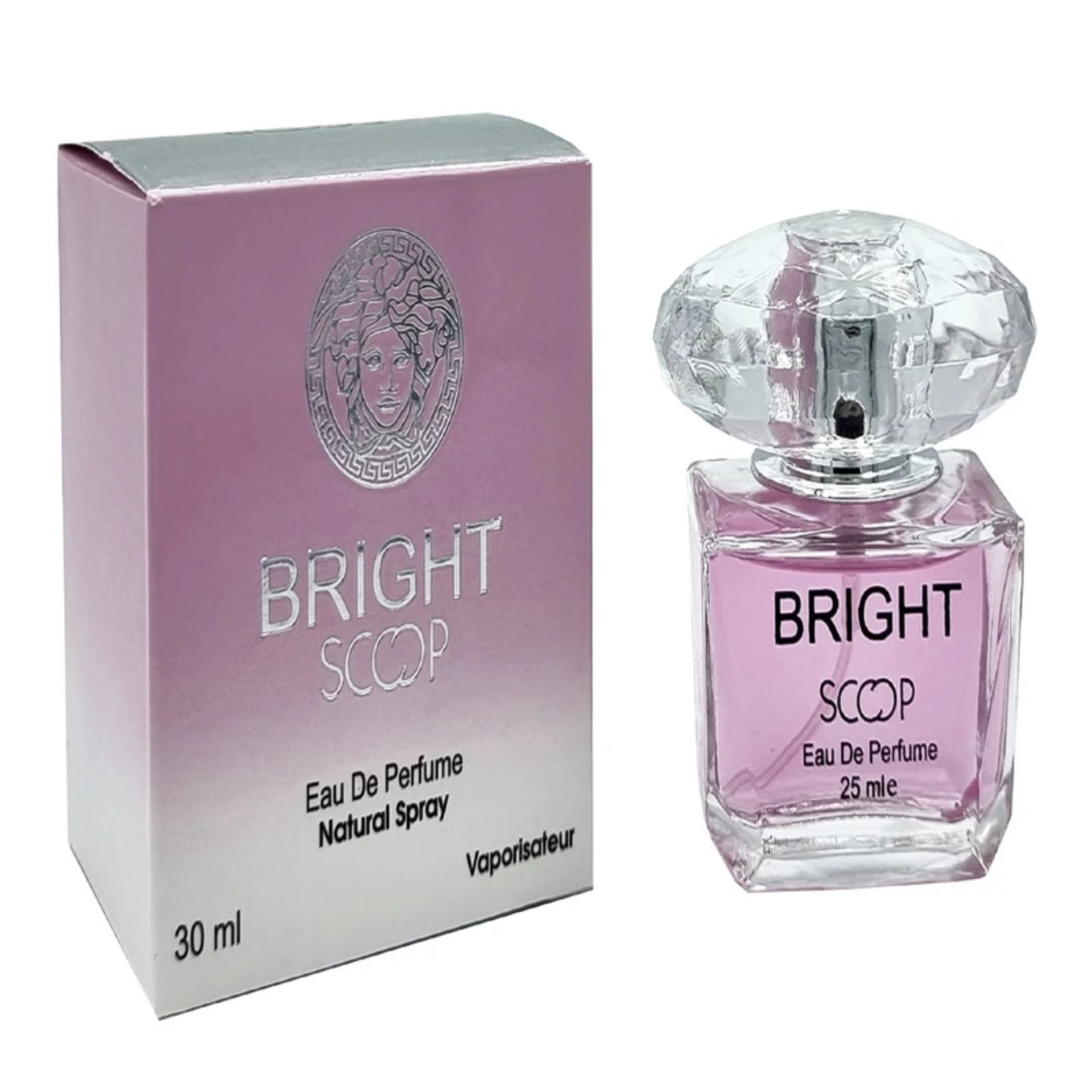 عطر جیبی زنانه اسکوپ مدل برایت کریستال حجم 30 میلی لیتری