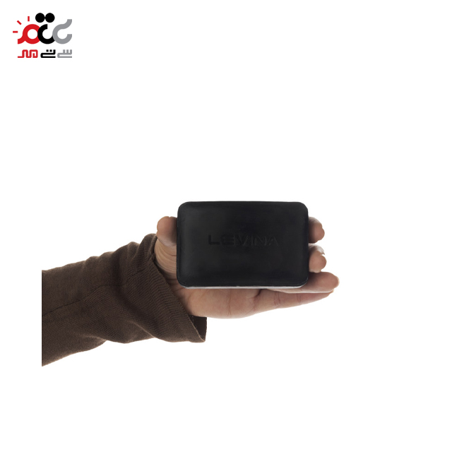 صابون گلیسرینه ذغالی لوینا 120 گرمی