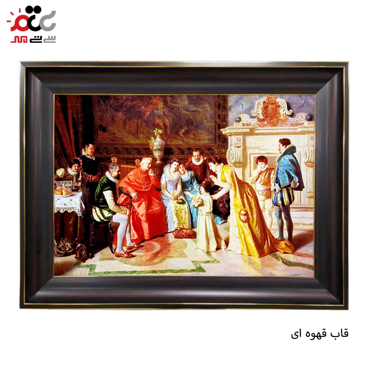 تابلو فرش چاپی طرح پاپ کد 11015 سایز 100×50 سانتی متری