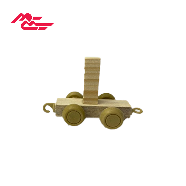 قطار چوبی طرح حروف انگلیسی حرف I