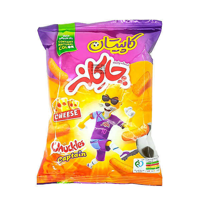 اسنک پنیری کاپیتان چاکلز 85 گرمی
