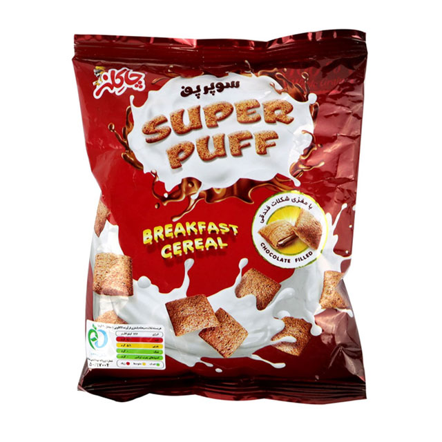 غلات صبحانه سوپر پف شکلاتی چاکلز 30 گرمی